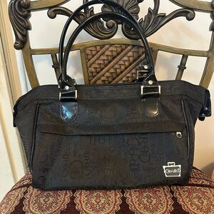 Caboodle make up bag with Silver Accents